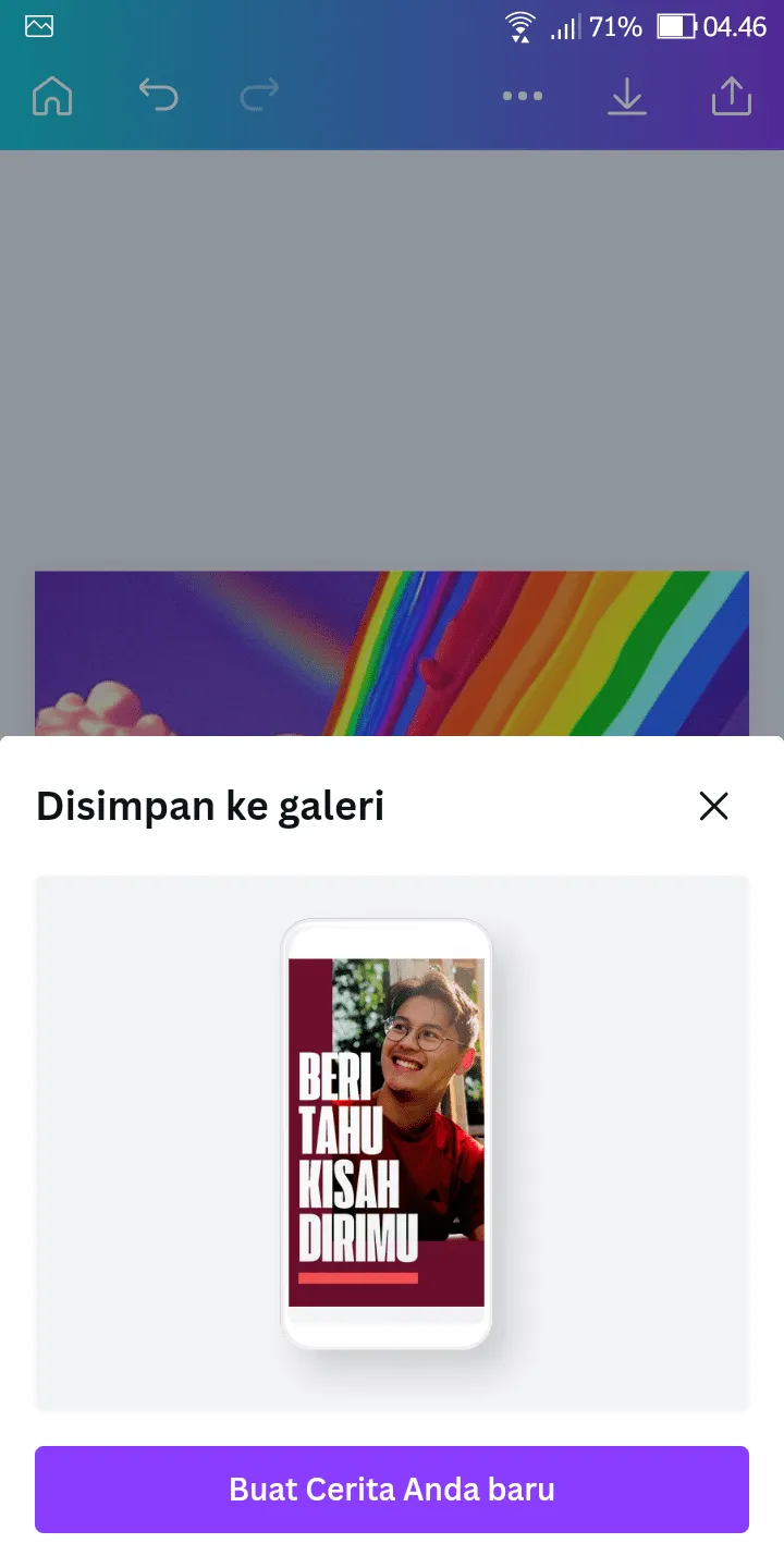 Cara Mudah Ubah Teks Menjadi Gambar di Aplikasi Canva 18 Screenshot 20230110 044635 Cara Mudah Ubah Teks Menjadi Gambar di Aplikasi Canva 16 Screenshot 20230110 044635