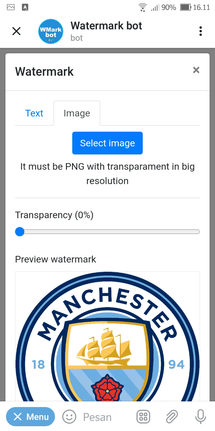 Screenshot 20230127 161155 Cara Buat Watermark Logo pada Foto di Aplikasi Telegram 9 Screenshot 20230127 161155