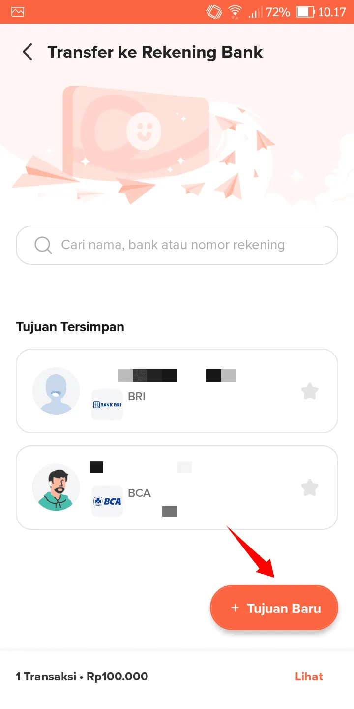 iMarkup 20230102 163842 Cara Transfer ke Banyak Tujuan dalam Satu Transaksi di Flip 7 iMarkup 20230102 163842