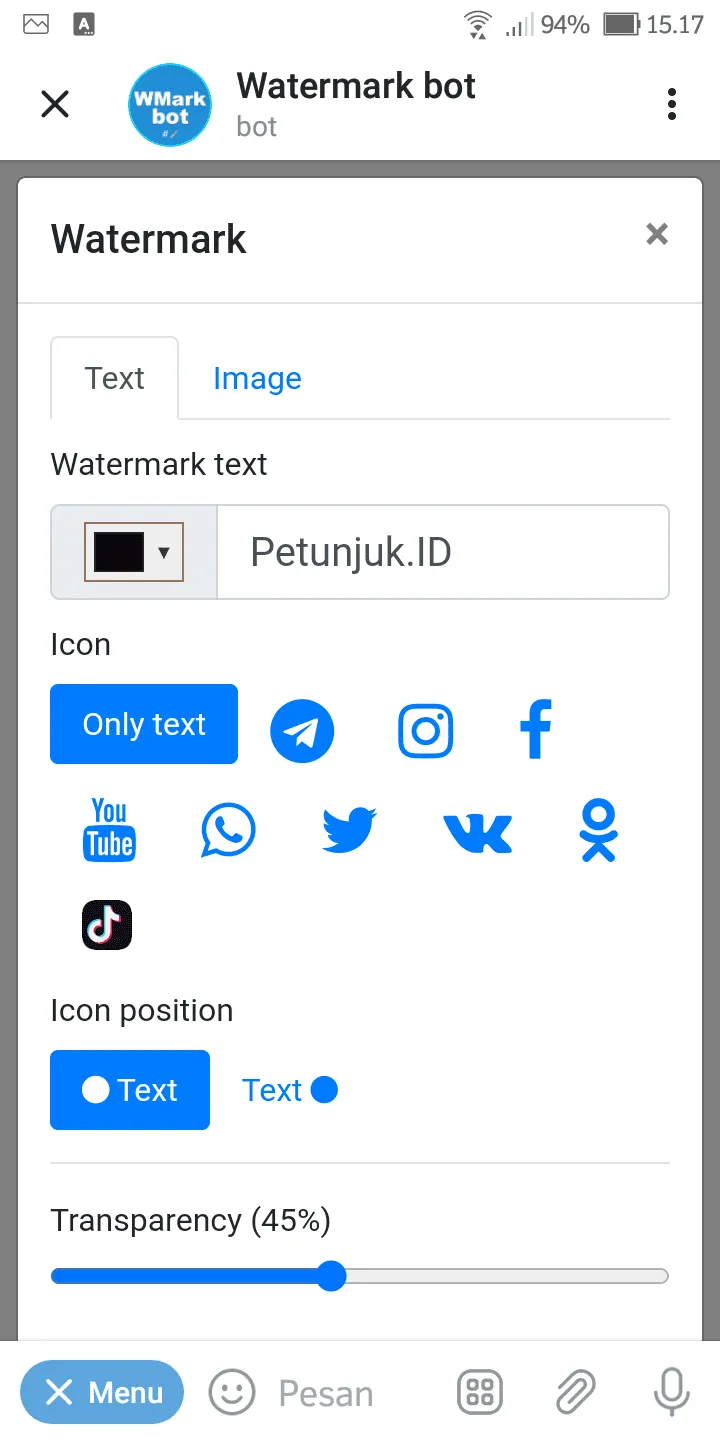 iMarkup 20230114 161305 Cara Buat Watermark Teks pada Foto di Aplikasi Telegram 8 iMarkup 20230114 161305