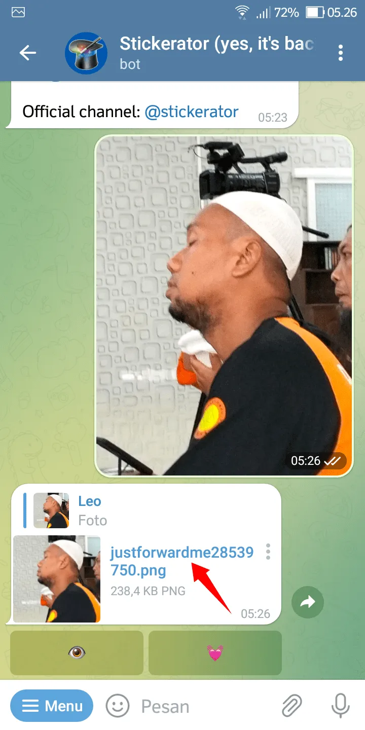 iMarkup 20230121 093744 Cara Mudah Ubah Foto JPG ke PNG di Aplikasi Telegram 6 iMarkup 20230121 093744