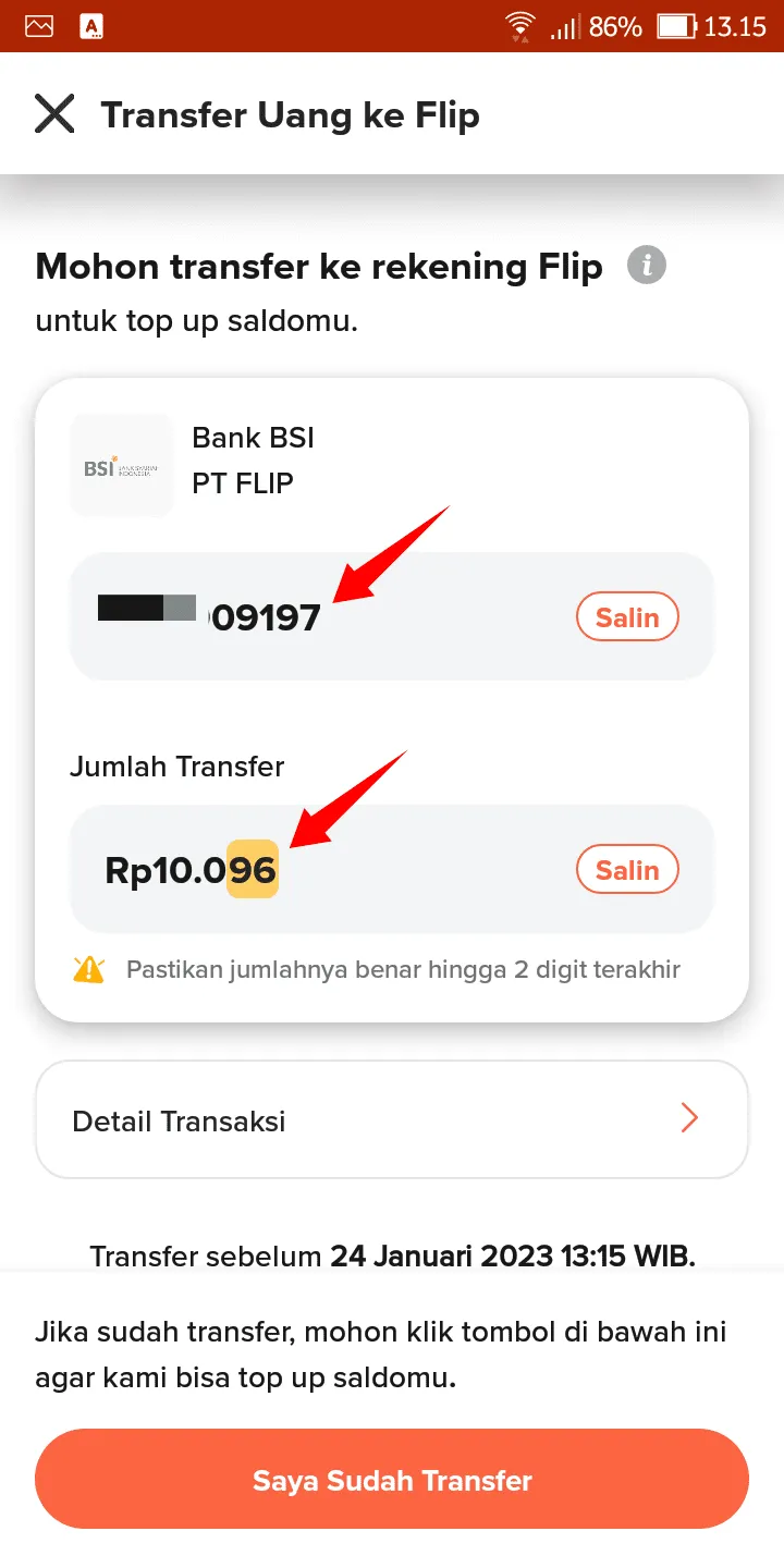 Cara Top Up Flip Agar Bisa Digunakan untuk Bertransaksi 7 iMarkup 20230123 151815 Cara Top Up Flip Agar Bisa Digunakan untuk Bertransaksi 5 iMarkup 20230123 151815