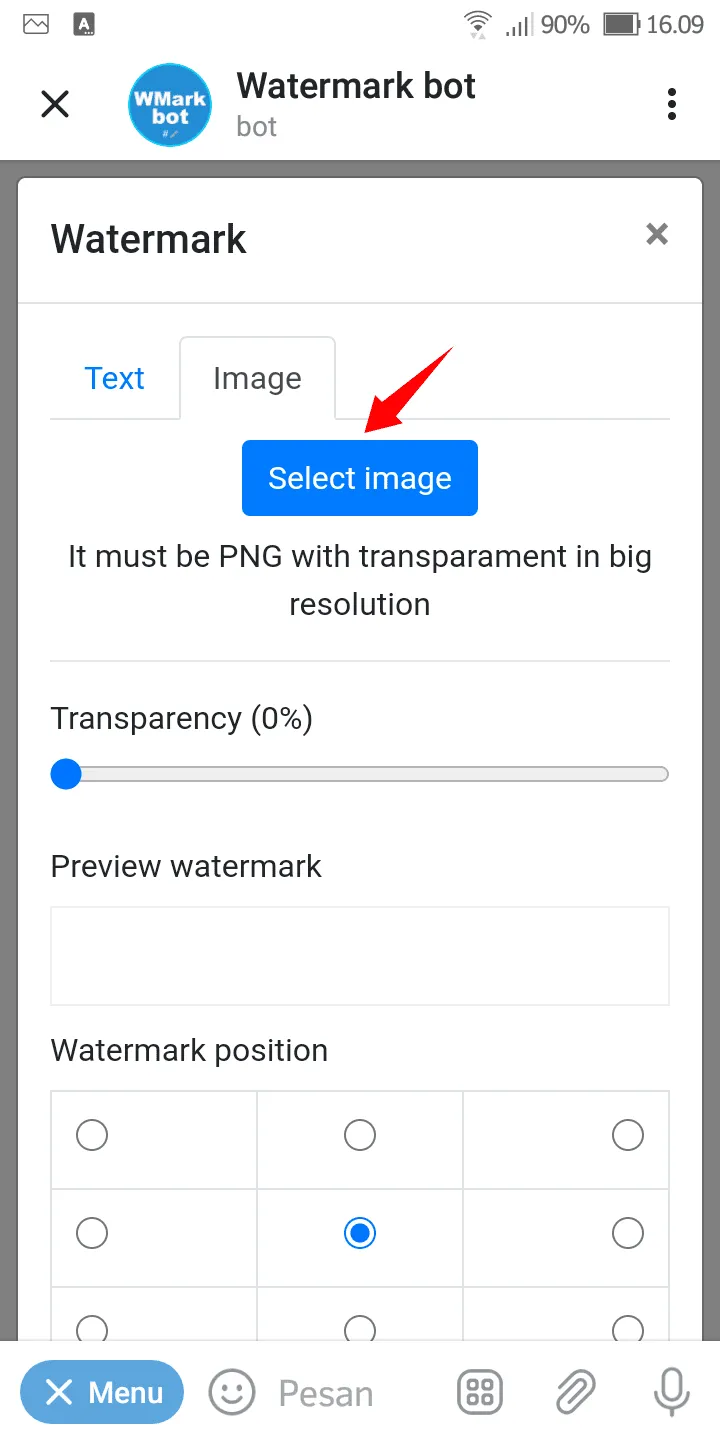 iMarkup 20230127 164538 Cara Buat Watermark Logo pada Foto di Aplikasi Telegram 8 iMarkup 20230127 164538