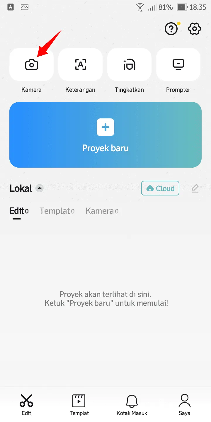 iMarkup 20230128 184250 Cara Membuat Video Klip Langsung dari Aplikasi CapCut 1 iMarkup 20230128 184250