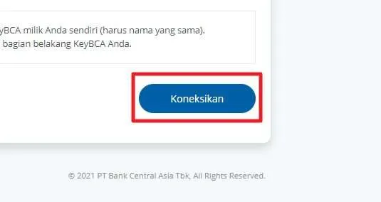 Cara Hubungkan keyBCA ke myBCA 8 koneksikan Cara Hubungkan keyBCA ke myBCA 8 koneksikan