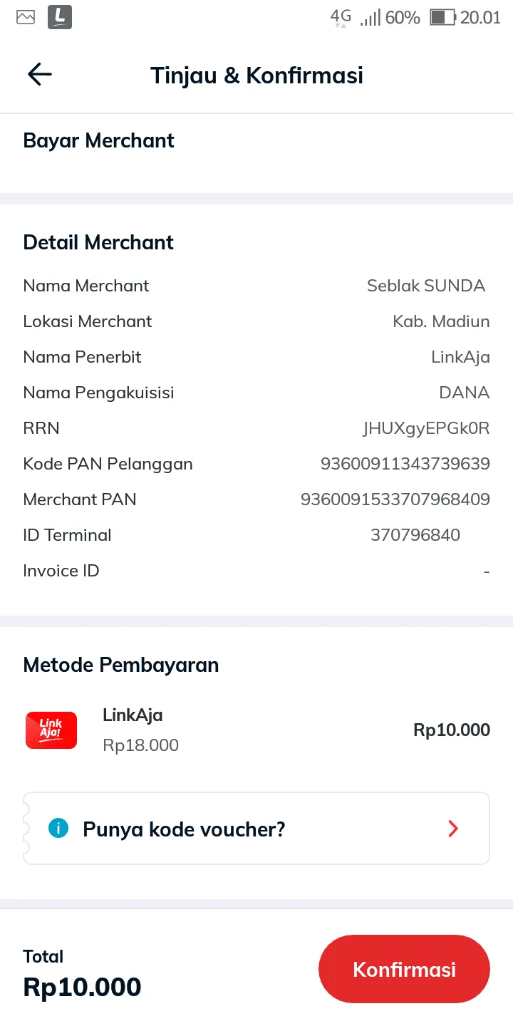 Cara Melakukan Pembayaran dengan QRIS di Aplikasi LinkAja 6 Screenshot 20230217 200123 Cara Melakukan Pembayaran dengan QRIS di Aplikasi LinkAja 4 Screenshot 20230217 200123