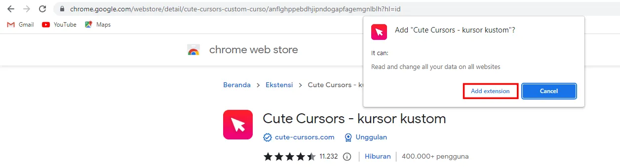 iMarkup 20230207 164549 Cara Membuat Kursor Lucu di Google Chrome PC dengan Mudah 5 iMarkup 20230207 164549
