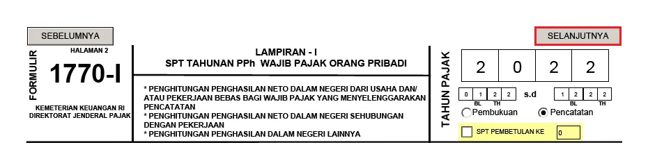 Screenshot 2023 03 30 113757 Cara Lapor SPT Tahunan 1770 Pribadi dengan eForm 16 Screenshot 2023 03 30 113757