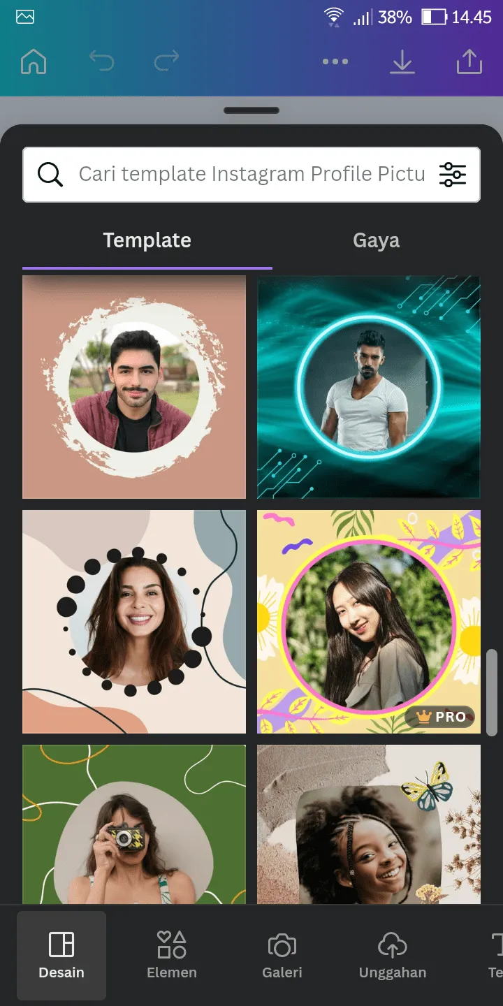 Cara Buat Foto Profil Instagram di Aplikasi Canva 6 Screenshot 20230228 144508 Cara Buat Foto Profil Instagram di Aplikasi Canva 4 Screenshot 20230228 144508