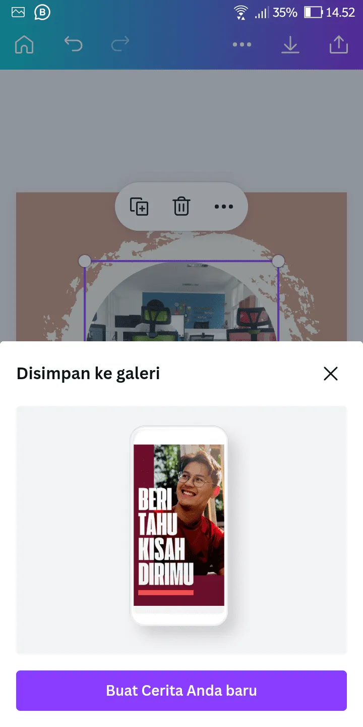 Cara Buat Foto Profil Instagram di Aplikasi Canva 10 Screenshot 20230228 145239 Cara Buat Foto Profil Instagram di Aplikasi Canva 8 Screenshot 20230228 145239