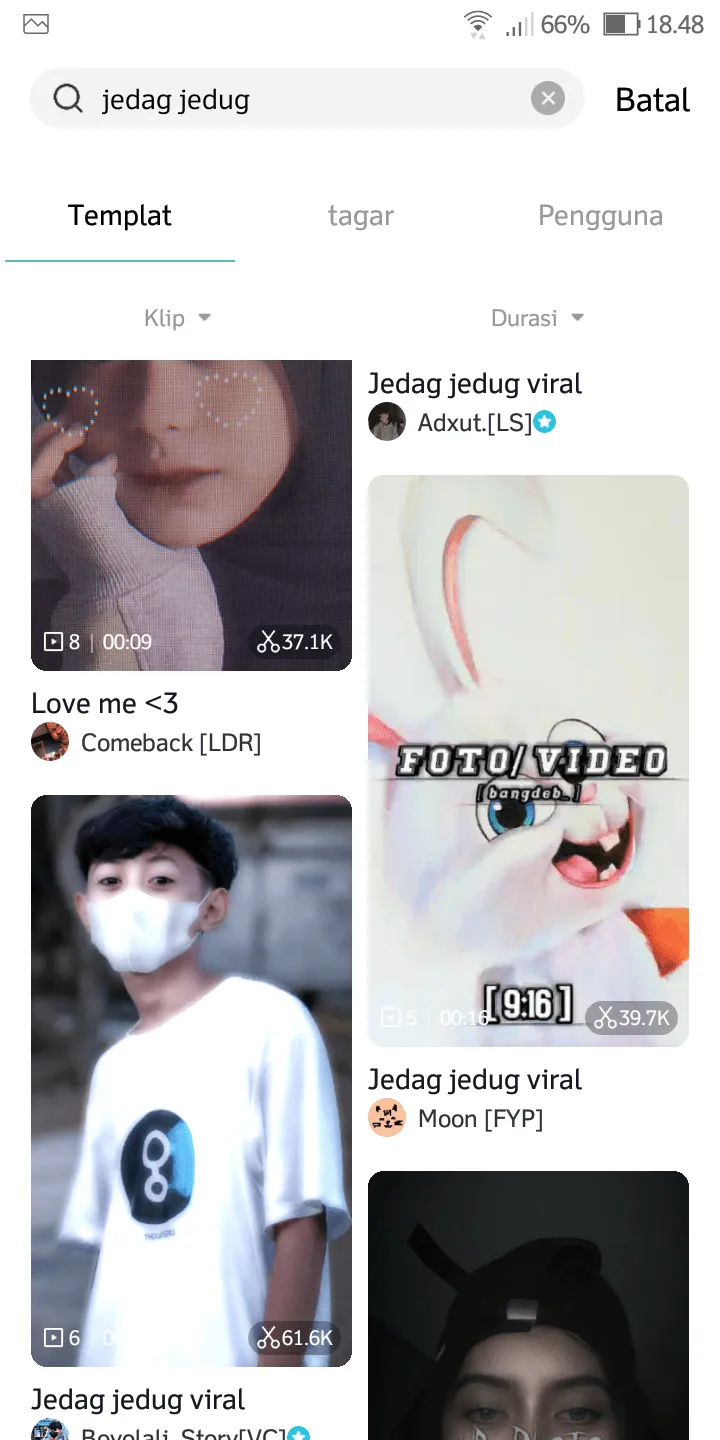 Screenshot 20230308 184805 Cara Buat Video Jedag Jedug di Aplikasi CapCut dengan Cepat 3 Screenshot 20230308 184805