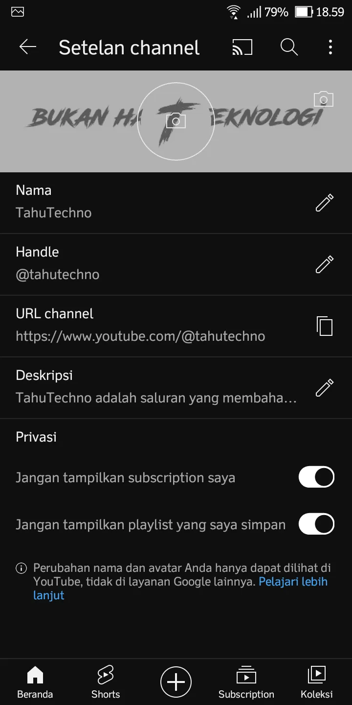 Cara Ubah Username Channel YouTube Langsung dari Aplikasi 9 Screenshot 20230309 185950 Cara Ubah Username Channel YouTube Langsung dari Aplikasi 7 Screenshot 20230309 185950