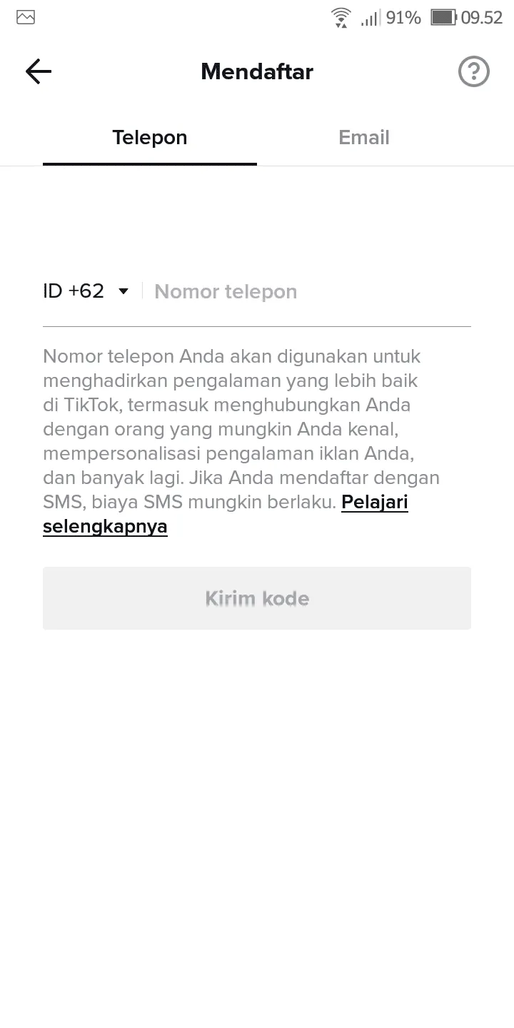 Screenshot 20230310 095213 Cara Membuat Akun TikTok yang Harus Kamu Ketahui 7 Screenshot 20230310 095213