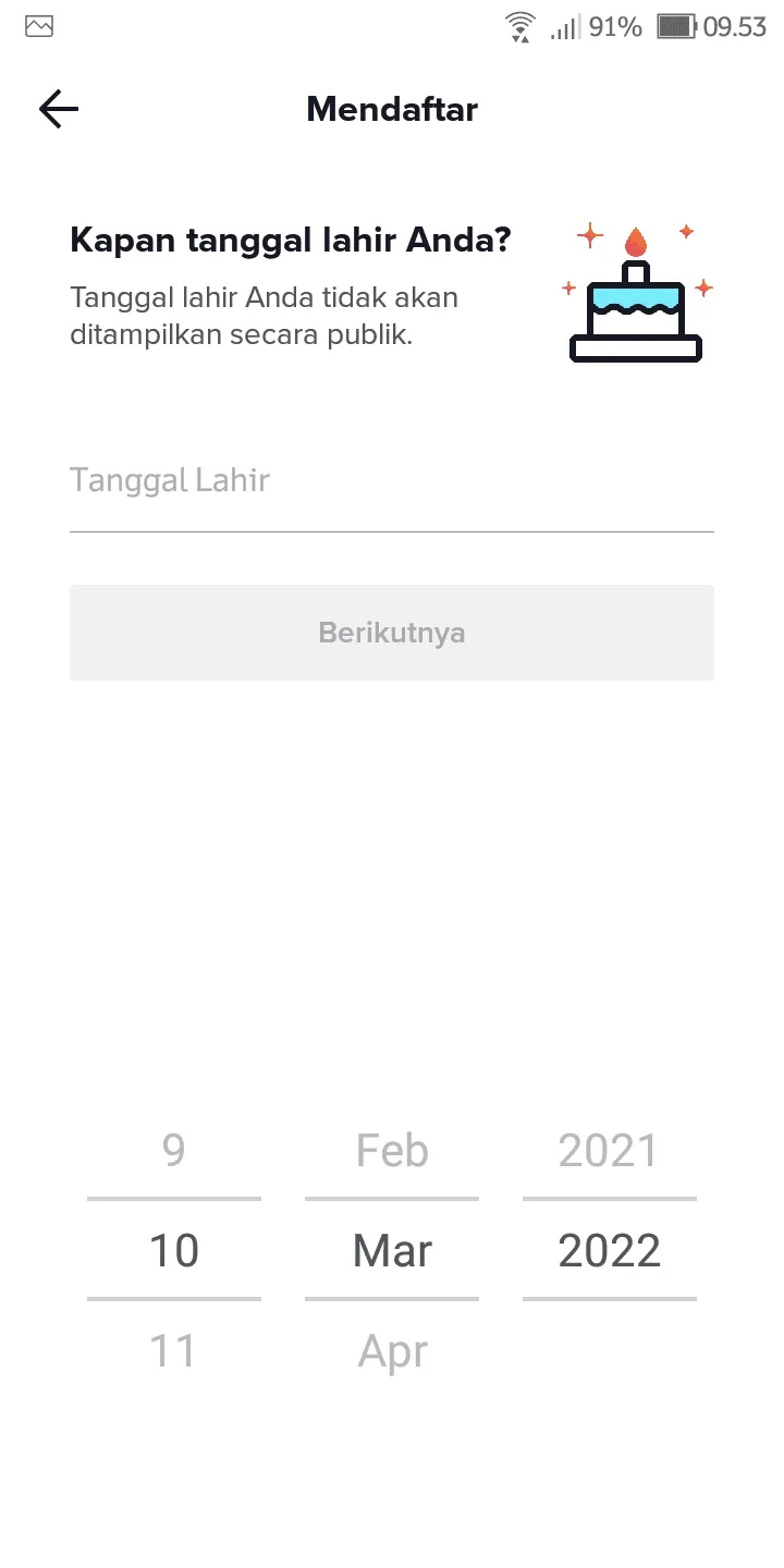 Screenshot 20230310 095353 Cara Membuat Akun TikTok yang Harus Kamu Ketahui 10 Screenshot 20230310 095353