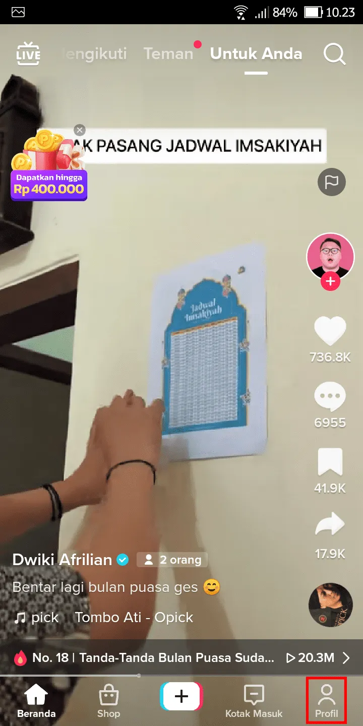 Cara Mengubah Username Akun TikTok Agar Mudah Diingat 3 iMarkup 20230311 190224 Cara Mengubah Username Akun TikTok Agar Mudah Diingat 1 iMarkup 20230311 190224