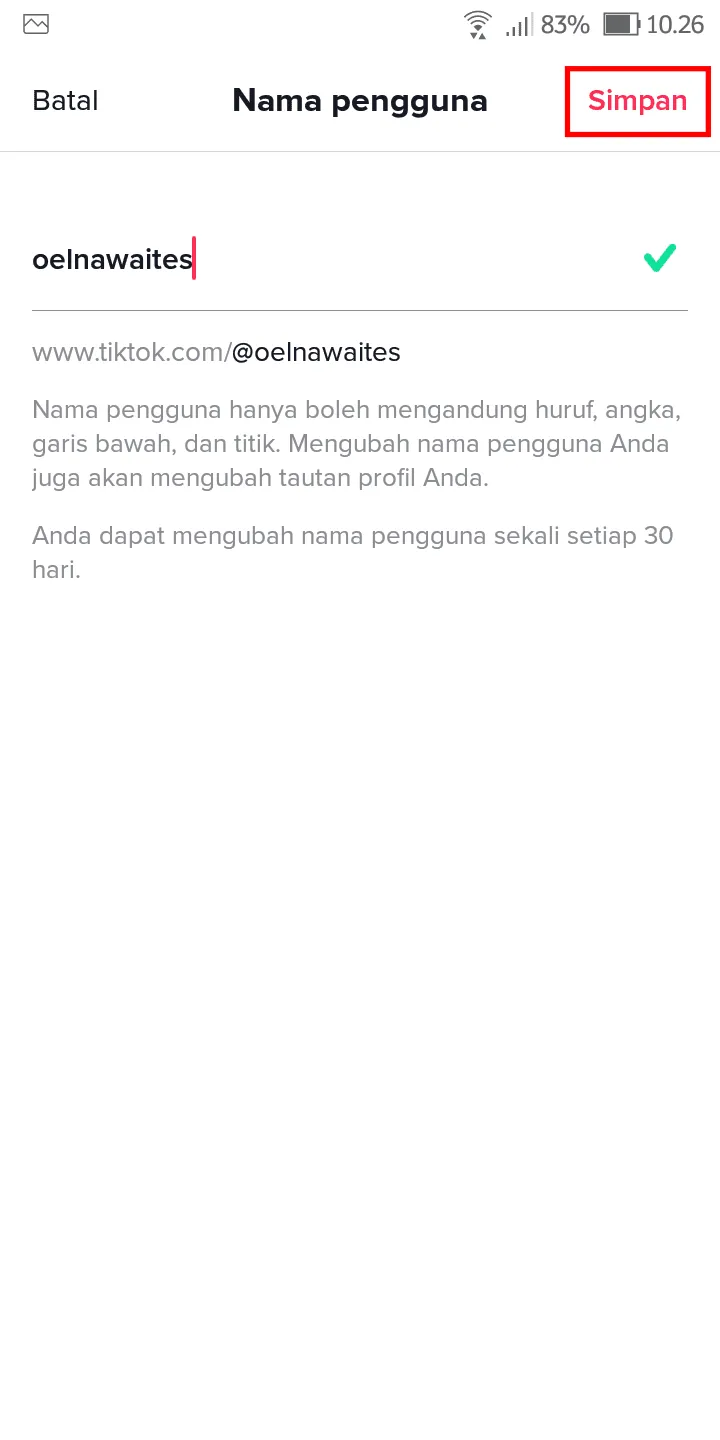 Cara Mengubah Username Akun TikTok Agar Mudah Diingat 7 iMarkup 20230311 191153 Cara Mengubah Username Akun TikTok Agar Mudah Diingat 5 iMarkup 20230311 191153