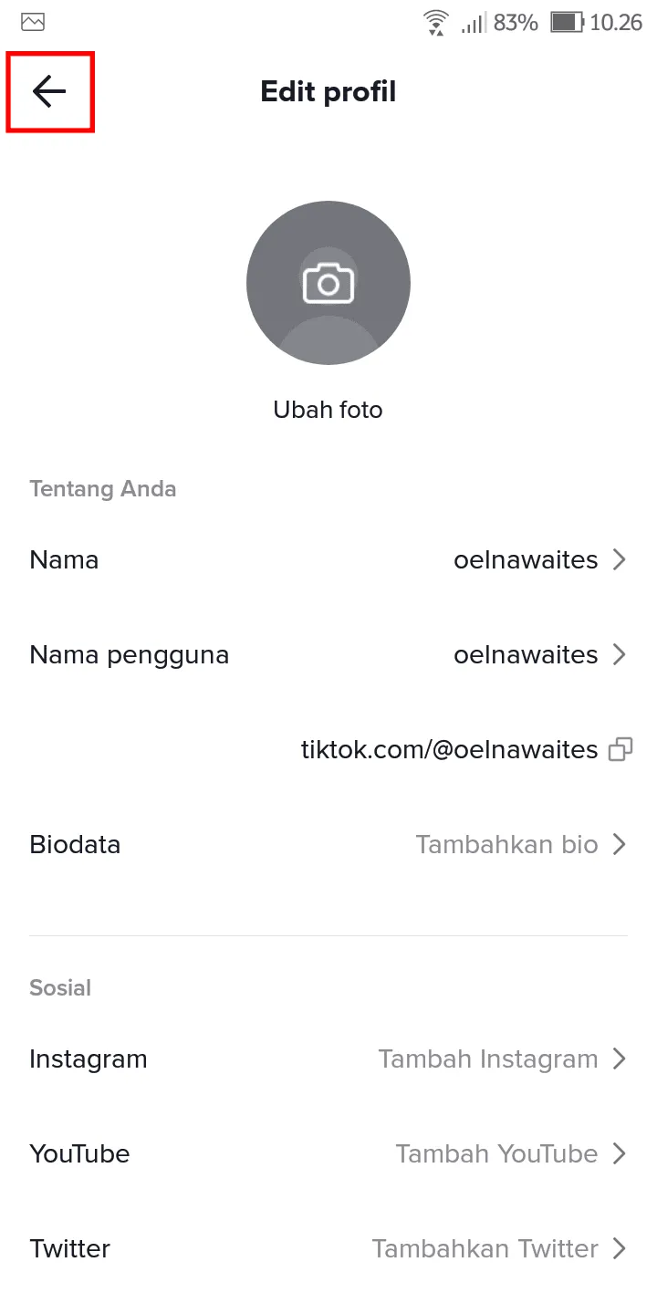 Cara Mengubah Username Akun TikTok Agar Mudah Diingat 9 iMarkup 20230311 191511 Cara Mengubah Username Akun TikTok Agar Mudah Diingat 7 iMarkup 20230311 191511