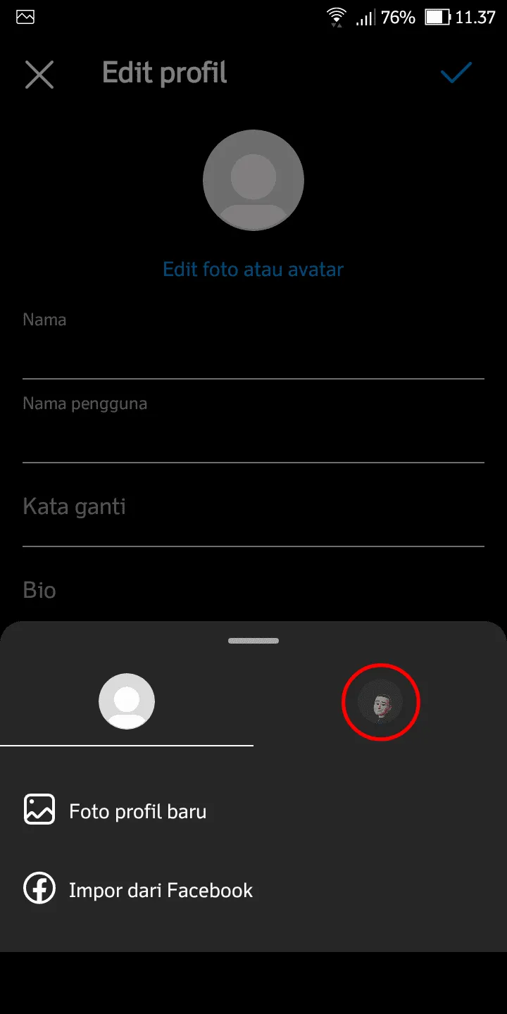 Cara Buat Foto Profil Avatar di Aplikasi Instagram 18 iMarkup 20230312 182414 Cara Buat Foto Profil Avatar di Aplikasi Instagram 16 iMarkup 20230312 182414