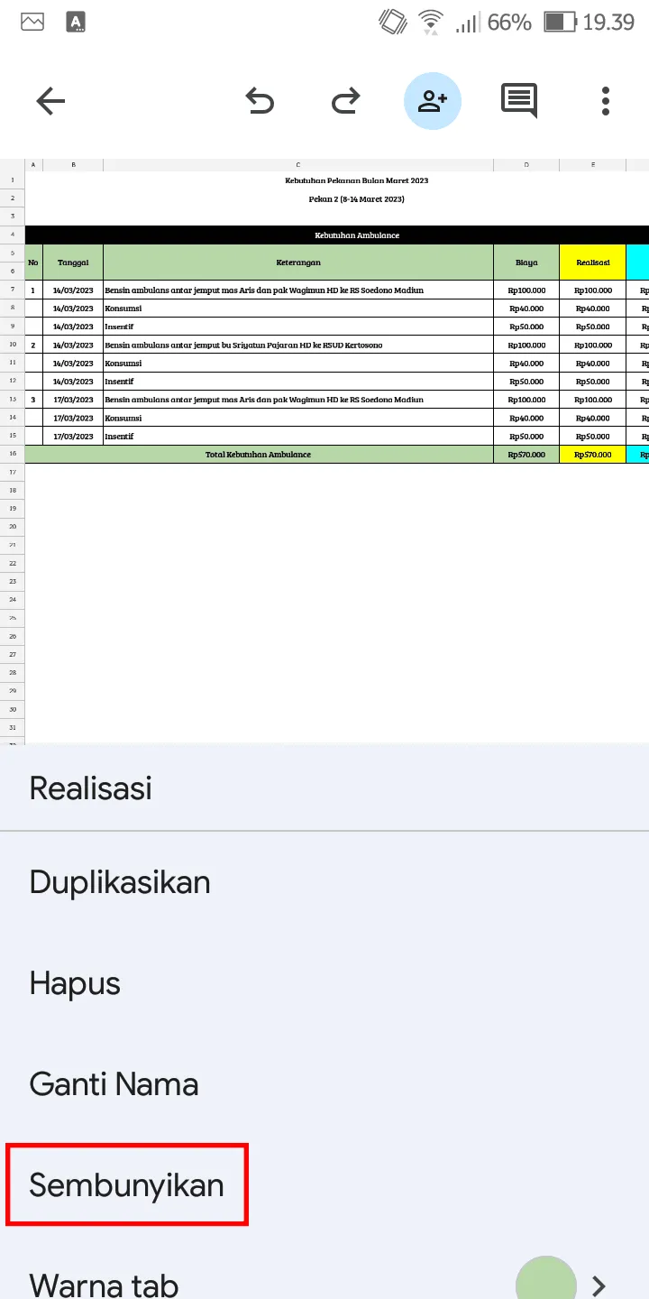 Cara Menyembunyikan Sheet di Aplikasi Google Spreadsheet 5 iMarkup 20230313 195241 Cara Menyembunyikan Sheet di Aplikasi Google Spreadsheet 3 iMarkup 20230313 195241