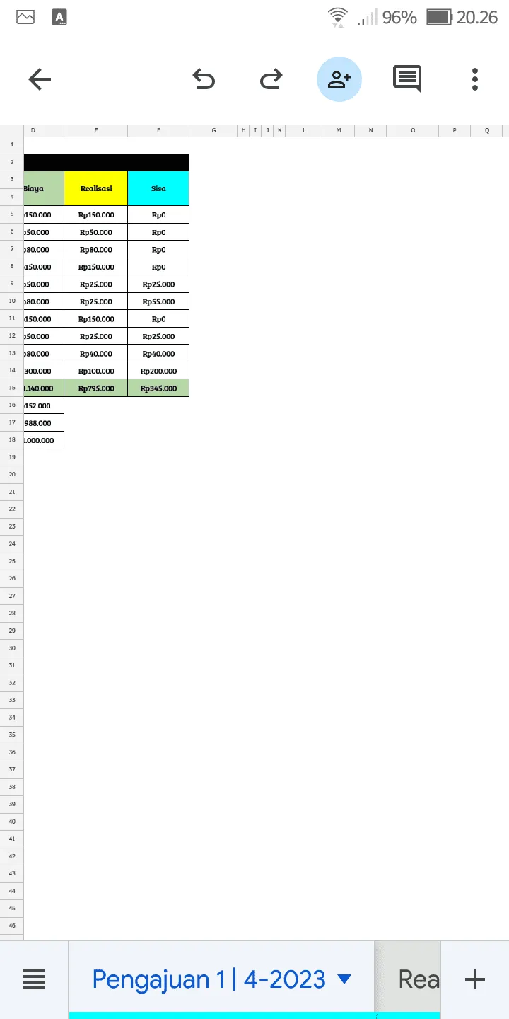 Cara Geser Tab Sheet di Aplikasi Google Spreadsheet 6 Screenshot 20230408 202613 Cara Geser Tab Sheet di Aplikasi Google Spreadsheet 4 Screenshot 20230408 202613