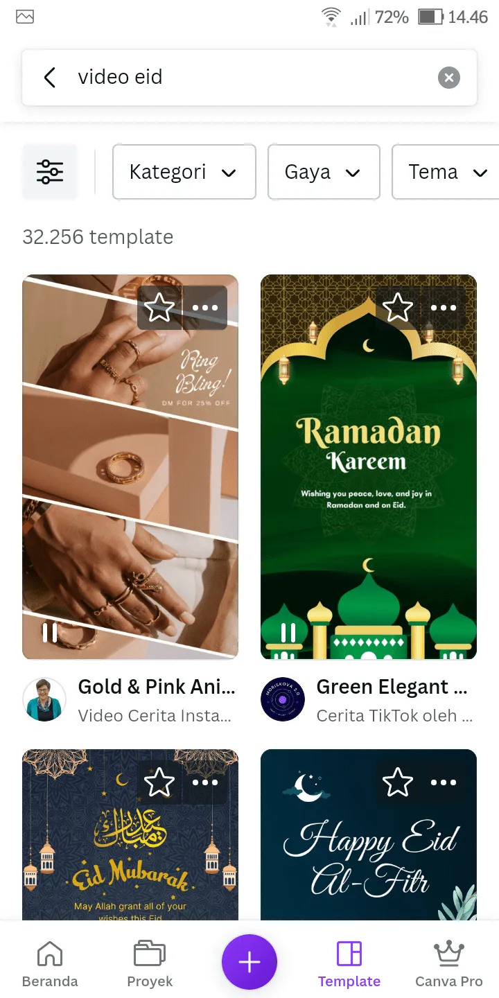Screenshot 20230414 144640 Cara Membuat Video Ucapan Idul Fitri di Aplikasi Canva 2 Screenshot 20230414 144640