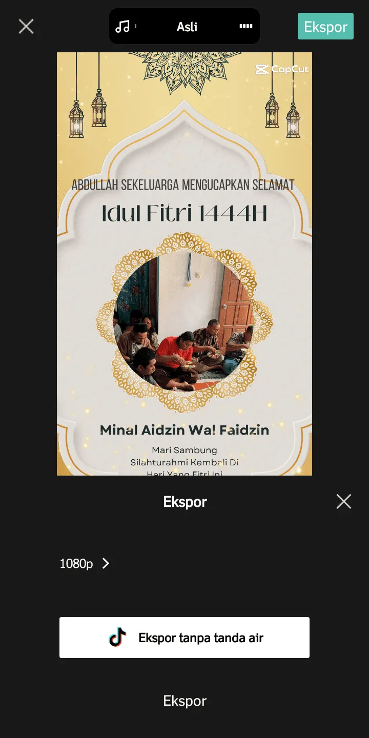 Cara Buat Video Selamat Idul Fitri dari Template CapCut 16 Screenshot 20230416 094146 Cara Buat Video Selamat Idul Fitri dari Template CapCut 14 Screenshot 20230416 094146