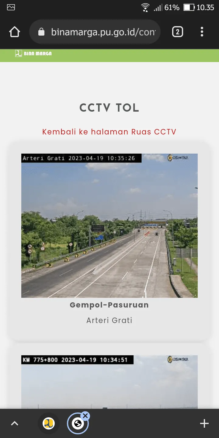 Cara Pantau Arus Mudik Lebaran Secara Real Time di HP 8 Screenshot 20230419 103539 Cara Pantau Arus Mudik Lebaran Secara Real Time di HP 6 Screenshot 20230419 103539