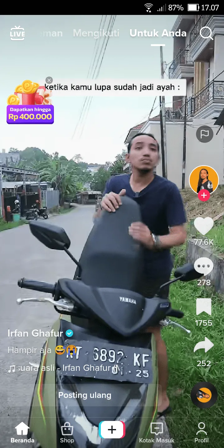 Cara Buat Sampul Video di TikTok Tanpa Aplikasi Tambahan 3 Screenshot 20230511 170733 Cara Buat Sampul Video di TikTok Tanpa Aplikasi Tambahan 1 Screenshot 20230511 170733