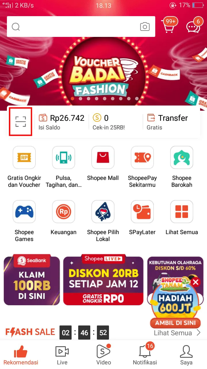 iMarkup 20230518 084202 Cara Bayar Belanjaan Lewat QRIS dengan ShopeePay 1 iMarkup 20230518 084202