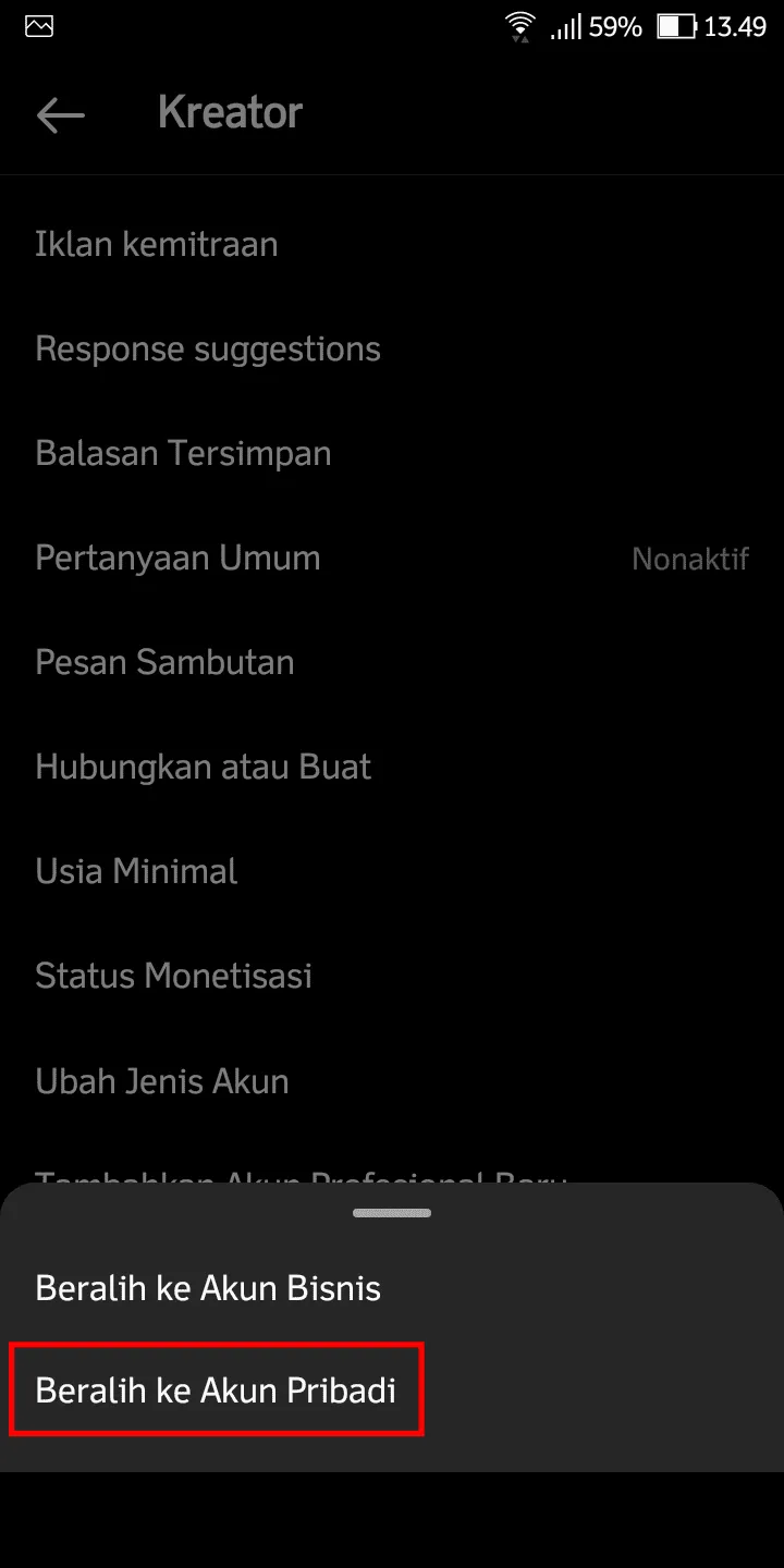 iMarkup 20230521 210930 Cara Ubah Akun Instagram Profesional ke Akun Pribadi 6 iMarkup 20230521 210930
