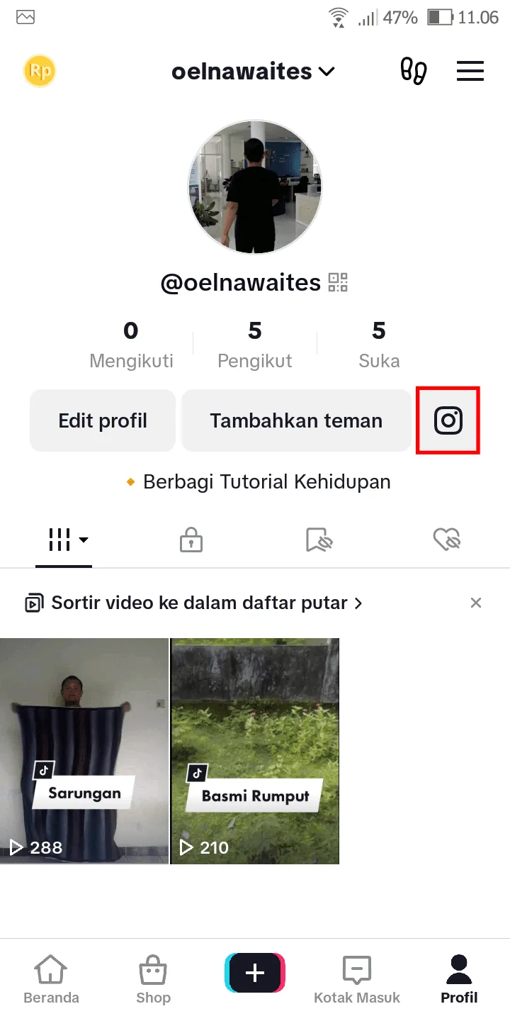 Cara Tambahkan Link Instagram di Profil Akun TikTok Kamu 11 iMarkup 20230522 163645 Cara Tambahkan Link Instagram di Profil Akun TikTok Kamu 9 iMarkup 20230522 163645