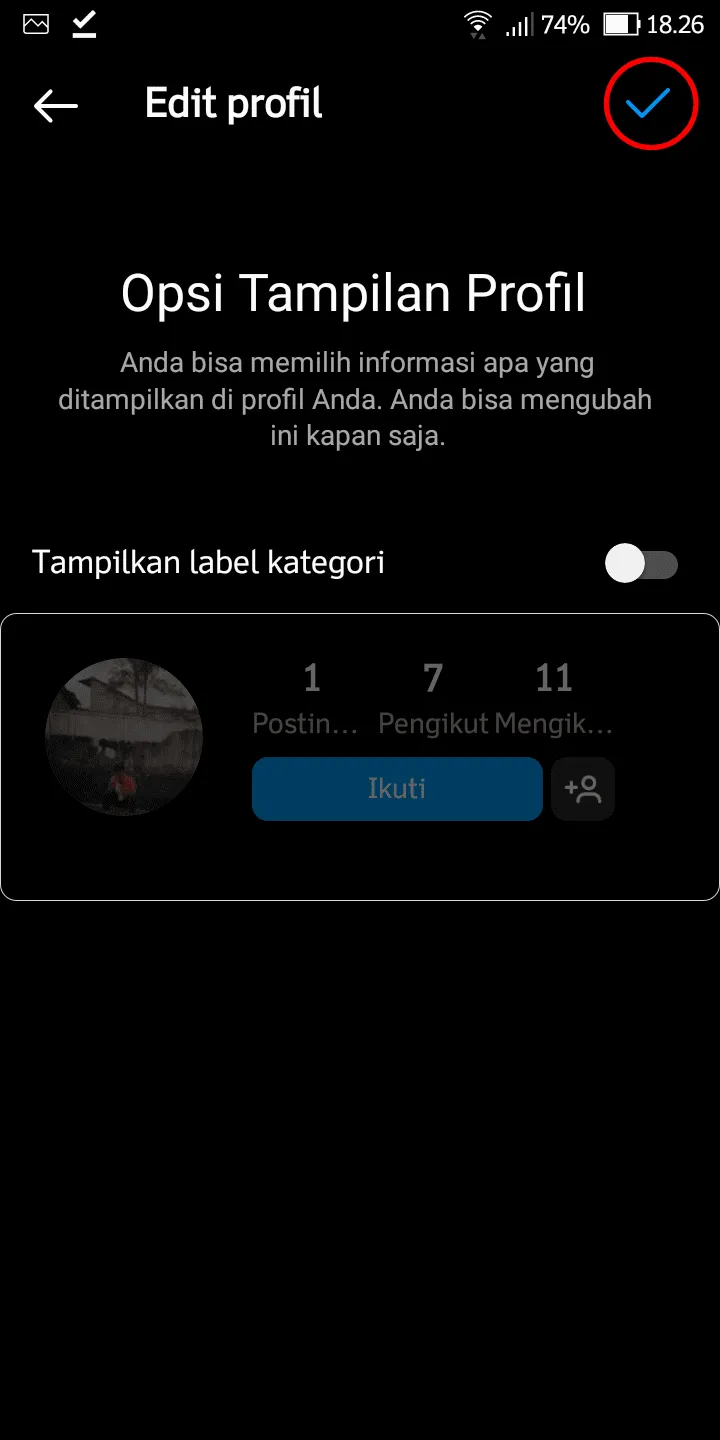 Cara Mudah Sembunyikan Label Kategori Instagram Kamu 8 iMarkup 20230522 185122 Cara Mudah Sembunyikan Label Kategori Instagram Kamu 6 iMarkup 20230522 185122