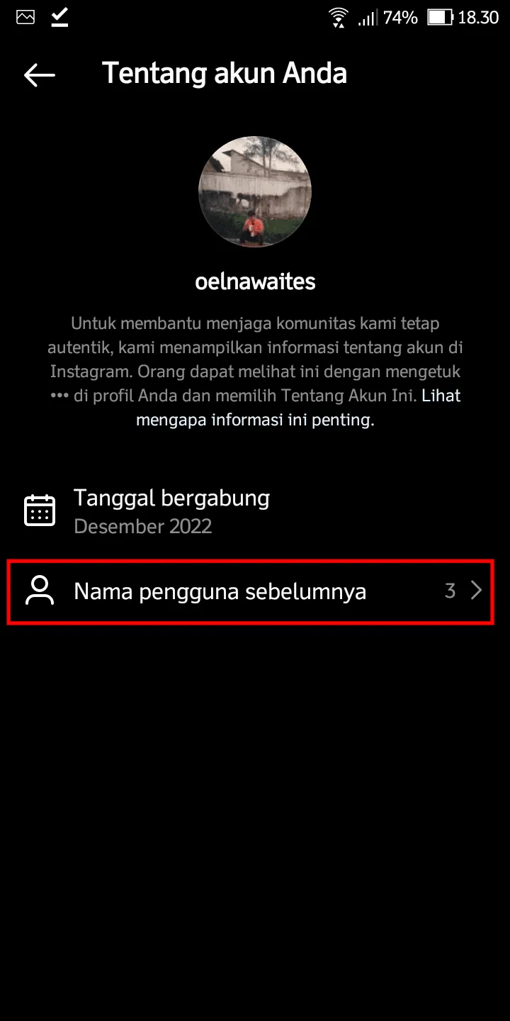 iMarkup 20230522 210207 Cara Mengetahui Jumlah Pergantian Username Akun Instagram 7 iMarkup 20230522 210207