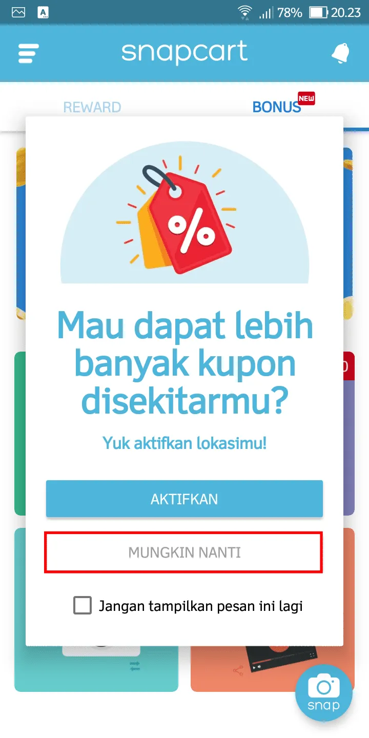 Cara Dapatkan Koin Snapcart dengan Mengisi Survei 4 iMarkup 20230523 203706 Cara Dapatkan Koin Snapcart dengan Mengisi Survei 4 iMarkup 20230523 203706