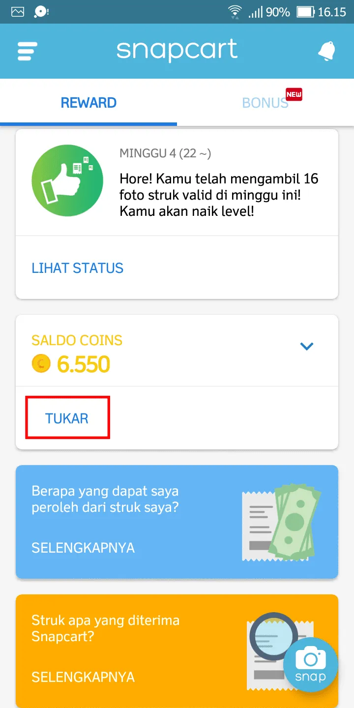 iMarkup 20230530 072525 Cara Tukar Ribuan Koin Snapcart Jadi Rupiah dengan Cepat 1 iMarkup 20230530 072525