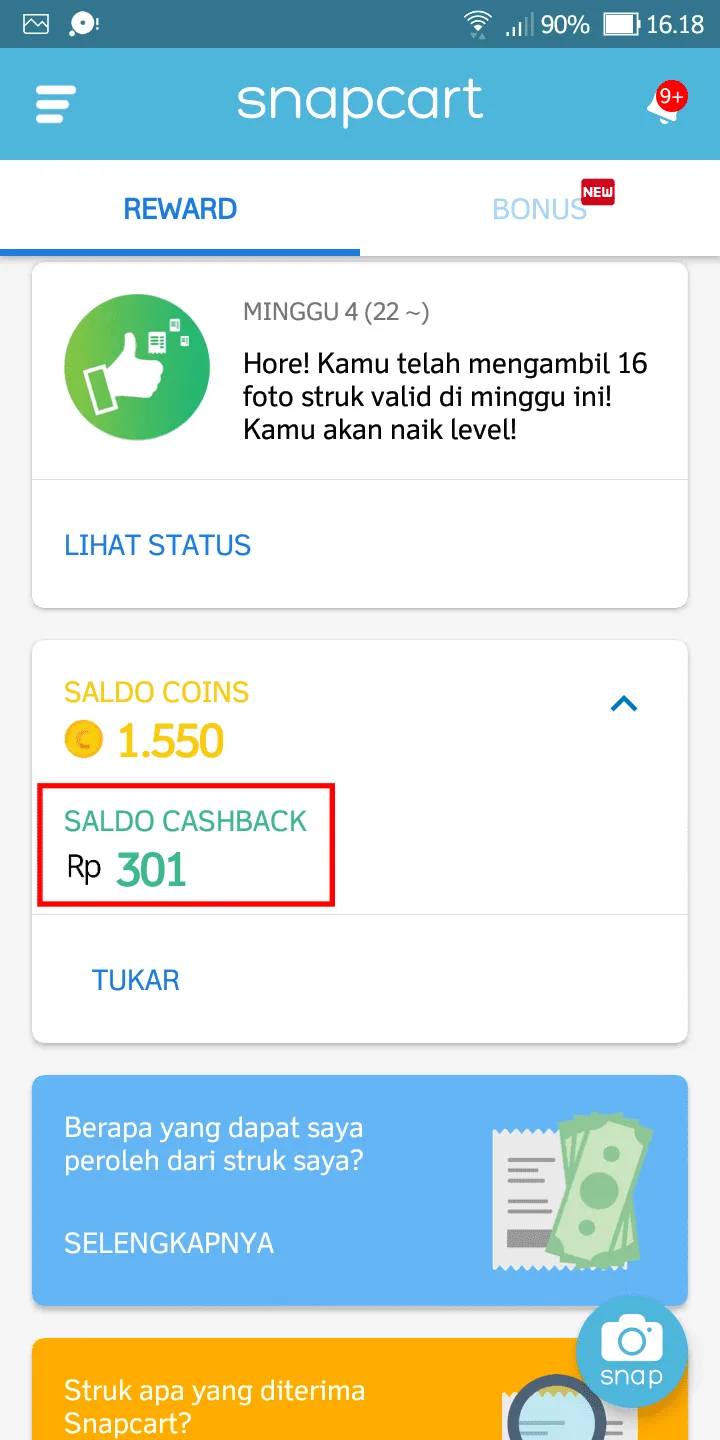 iMarkup 20230530 073615 Cara Tukar Ribuan Koin Snapcart Jadi Rupiah dengan Cepat 9 iMarkup 20230530 073615
