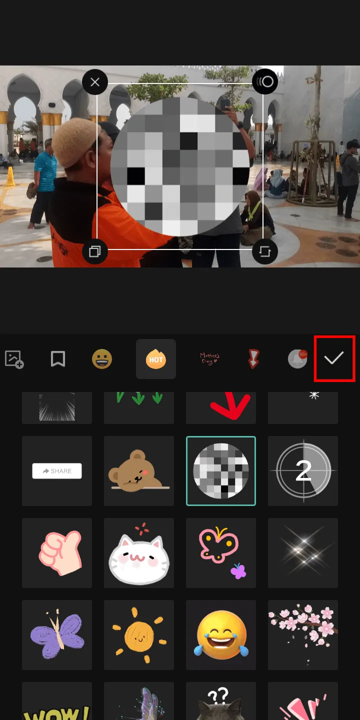 Cara Tambahkan Stiker Blur Mosaik pada Video di CapCut 9 iMarkup 20230601 060239 Cara Tambahkan Stiker Blur Mosaik pada Video di CapCut 7 iMarkup 20230601 060239
