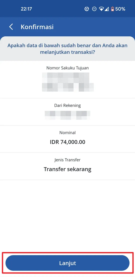 Cara Transfer Saldo ke BCA Sakuku via myBCA 6 Screenshot 20230711 221715 Cara Transfer Saldo ke BCA Sakuku via myBCA 6 Screenshot 20230711 221715