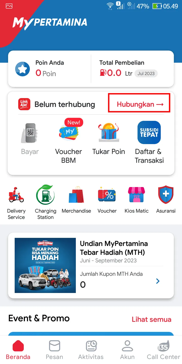 Cara Hubungkan Akun MyPertamina ke Akun LinkAja 3 iMarkup 20230708 141749 Cara Hubungkan Akun MyPertamina ke Akun LinkAja 1 iMarkup 20230708 141749