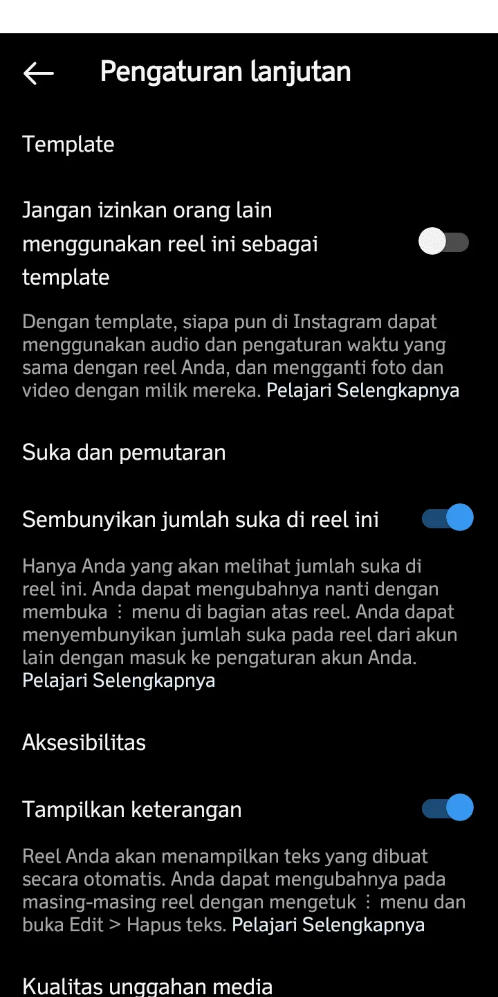 2 Cara Sembunyikan Jumlah Suka di Reels Instagram 10 Screenshot 20230806 202013 2 Cara Sembunyikan Jumlah Suka di Reels Instagram 8 Screenshot 20230806 202013