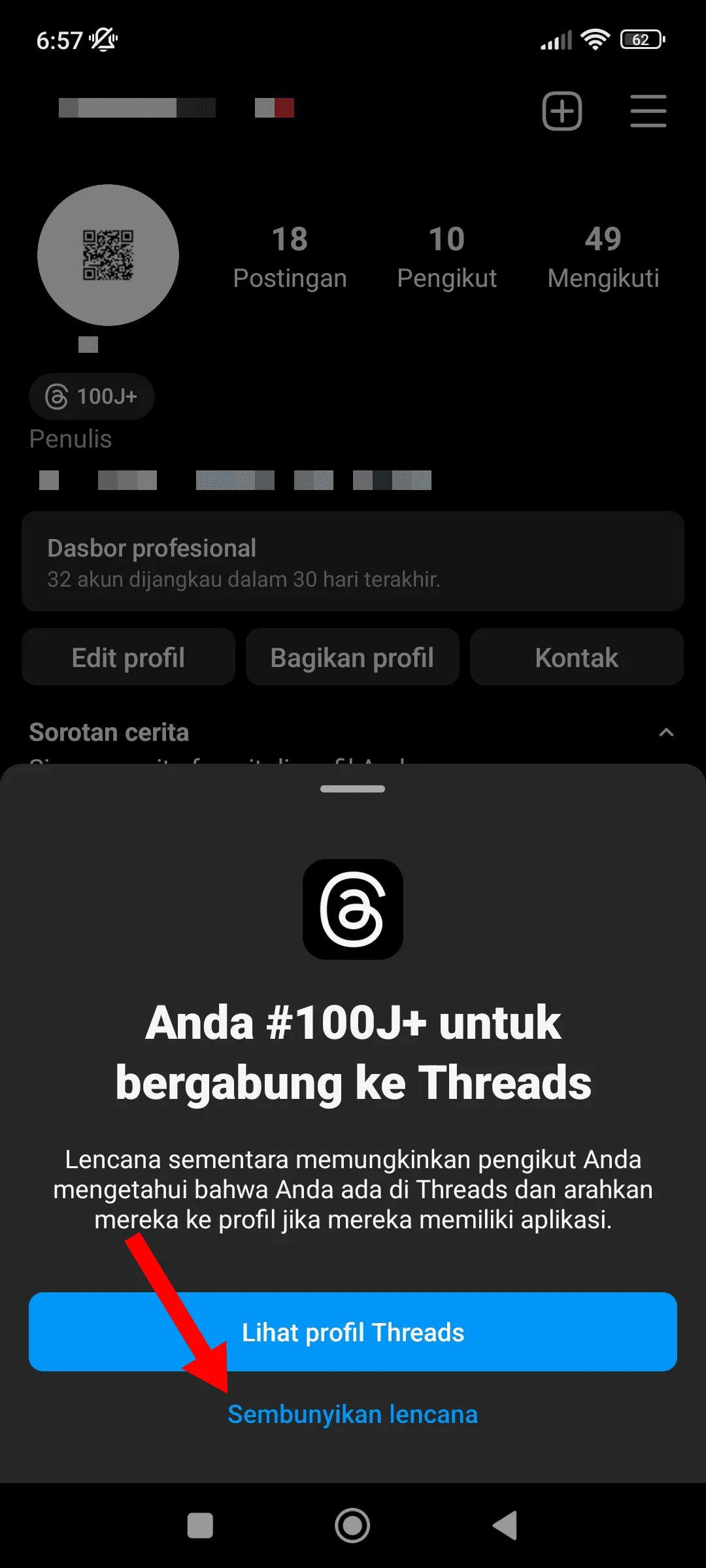 Cara Hapus Badge Threads di Profil Instagram Kamu 5 iMarkup 20230829 170711 1 Cara Hapus Badge Threads di Profil Instagram Kamu 3 iMarkup 20230829 170711 1