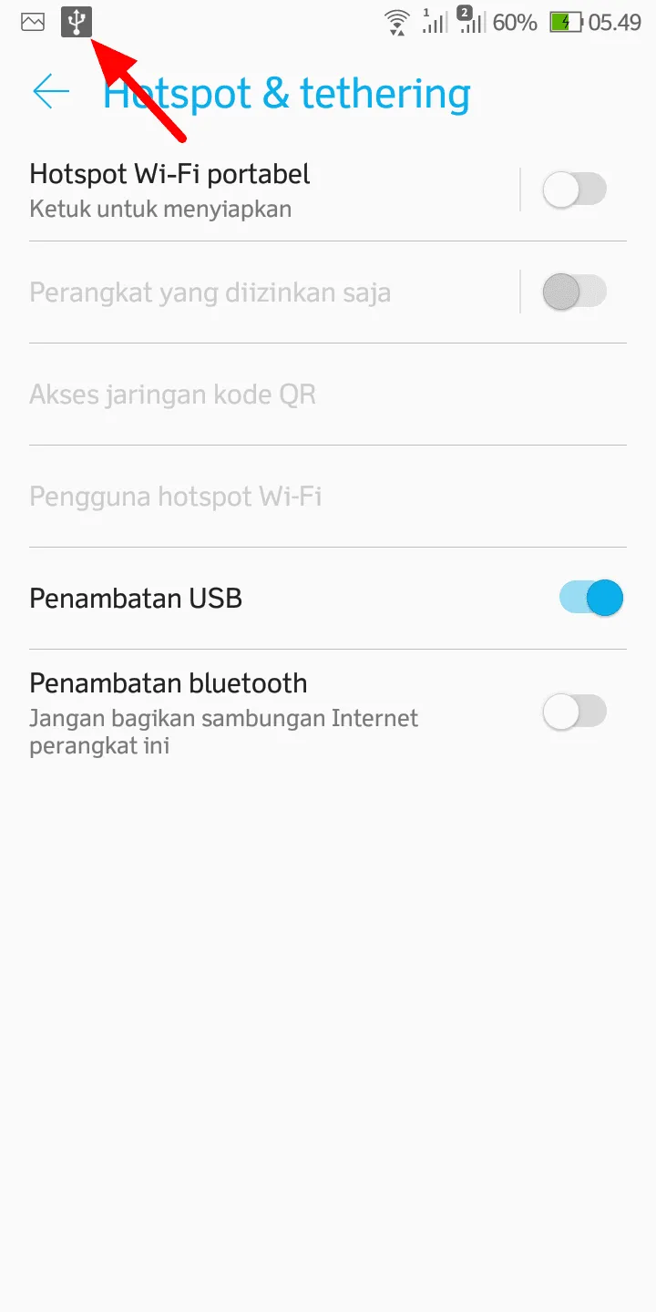 Screenshot 20230907 054905 Cara Mudah Tethering HP ke Komputer Lewat Kabel USB 9 Screenshot 20230907 054905