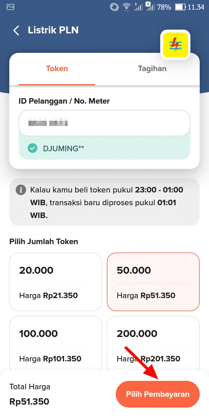 Cara Mudah Beli Token Listrik PLN Lewat Aplikasi Flip 8 Screenshot 20230924 113429 Cara Mudah Beli Token Listrik PLN Lewat Aplikasi Flip 6 Screenshot 20230924 113429