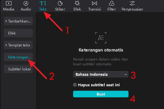 Cara Buat Subtitle Video Otomatis di CapCut Desktop 6 2023 10 08 07 27 559 Cara Buat Subtitle Video Otomatis di CapCut Desktop 4 2023 10 08 07 27 559