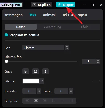 Cara Buat Subtitle Video Otomatis di CapCut Desktop 9 2023 10 08 07 57 01 Cara Buat Subtitle Video Otomatis di CapCut Desktop 7 2023 10 08 07 57 01