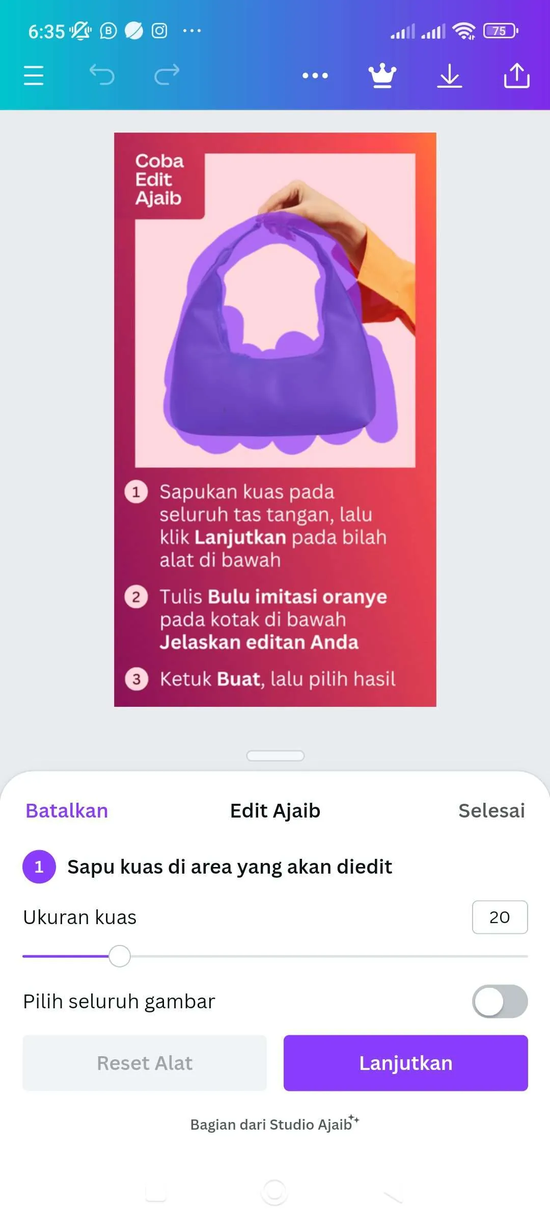 Cara Mengubah Warna Gambar di Canva Secara Otomatis 6 Screenshot 2023 10 06 06 35 55 226 com.canva .editor Cara Mengubah Warna Gambar di Canva Secara Otomatis 6 Screenshot 2023 10 06 06 35 55 226 com.canva .editor