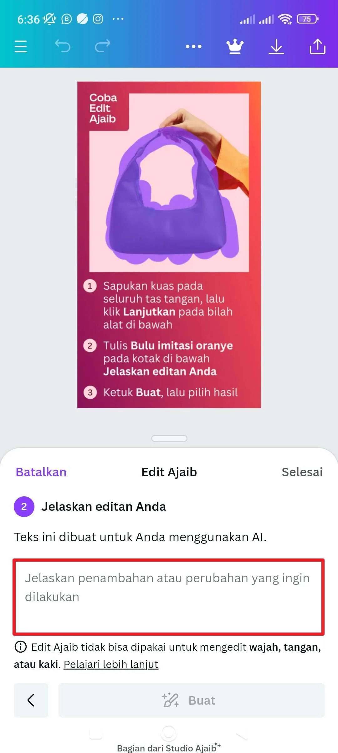 Cara Mengubah Warna Gambar di Canva Secara Otomatis 7 Screenshot 2023 10 06 06 36 16 460 com.canva .editor Cara Mengubah Warna Gambar di Canva Secara Otomatis 7 Screenshot 2023 10 06 06 36 16 460 com.canva .editor
