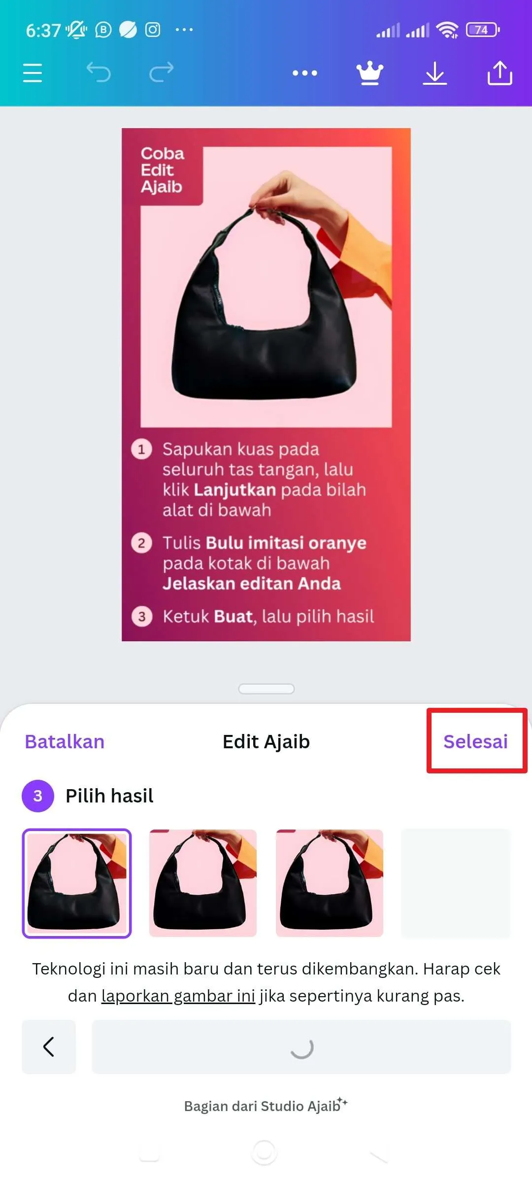 Cara Mengubah Warna Gambar di Canva Secara Otomatis 9 Screenshot 2023 10 06 06 37 58 917 com.canva .editor Cara Mengubah Warna Gambar di Canva Secara Otomatis 9 Screenshot 2023 10 06 06 37 58 917 com.canva .editor