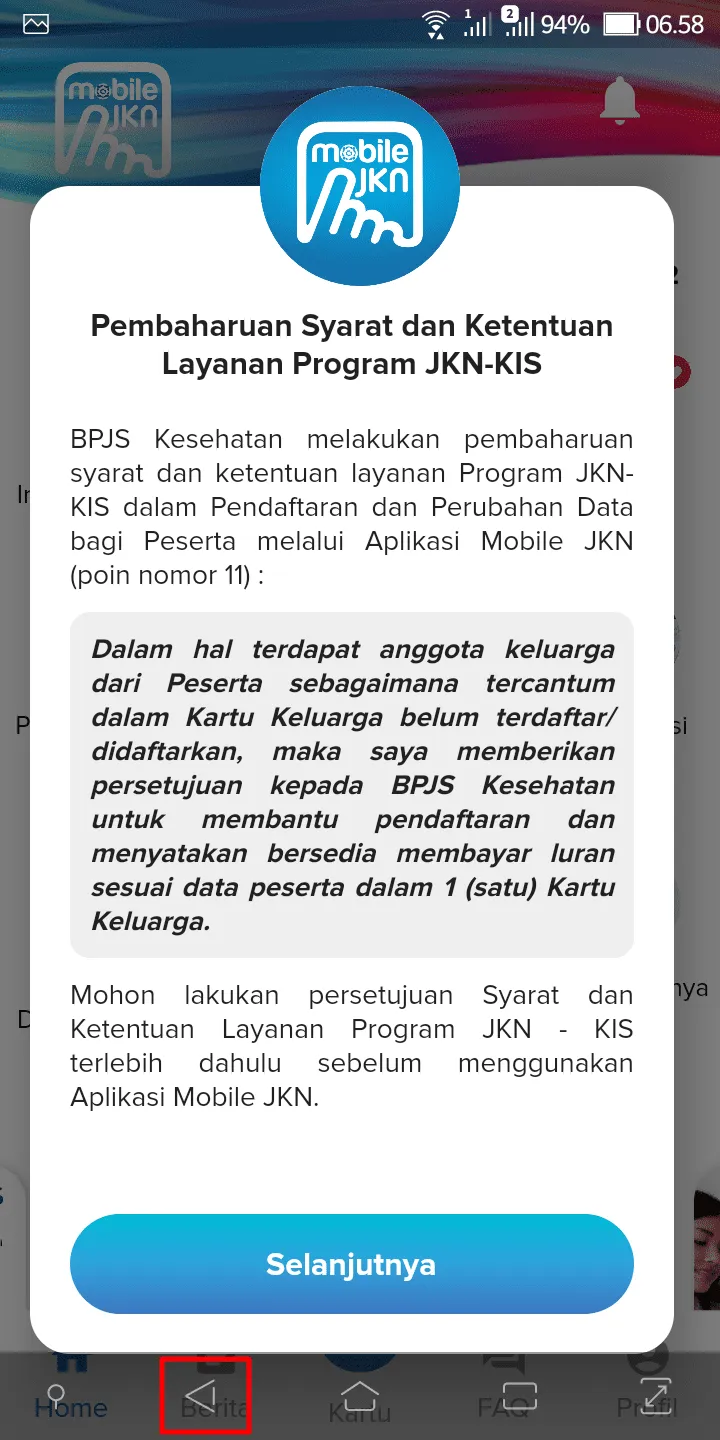 Cara Laporkan Aduan Layanan Kesehatan di JKN Mobile 6 Screenshot 20231002 065859 Cara Laporkan Aduan Layanan Kesehatan di JKN Mobile 4 Screenshot 20231002 065859