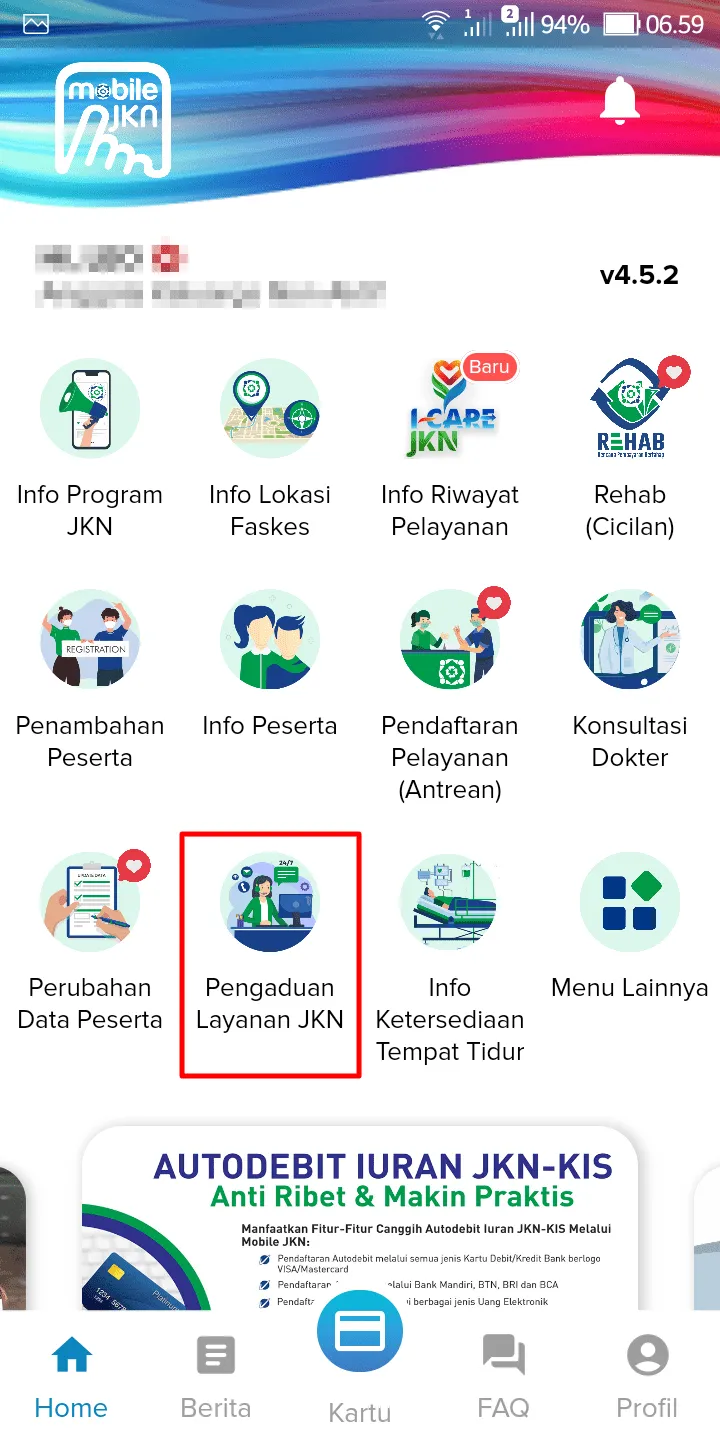 Cara Laporkan Aduan Layanan Kesehatan di JKN Mobile 7 Screenshot 20231002 065927 Cara Laporkan Aduan Layanan Kesehatan di JKN Mobile 5 Screenshot 20231002 065927